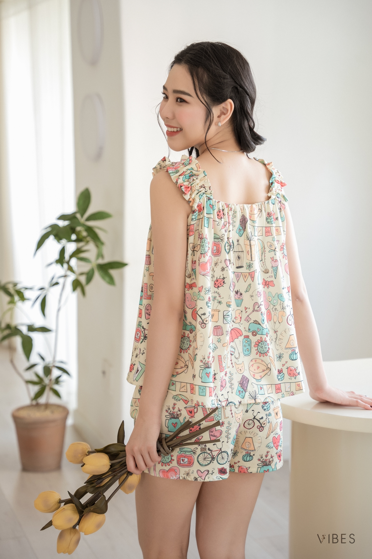VIBES Bộ 2 dây Lụa Gấm cao cấp Sweetie Straps Set