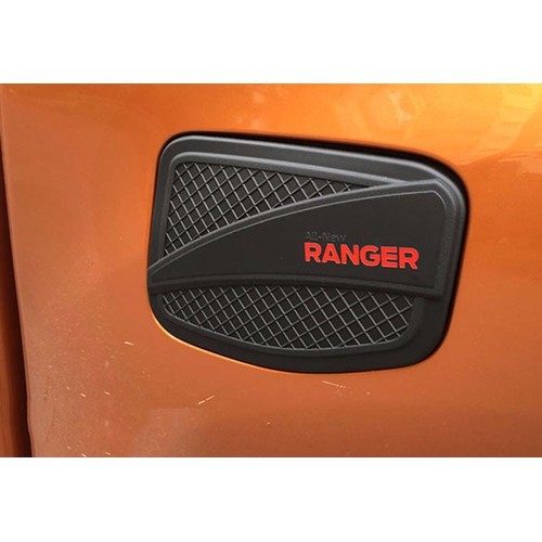 Ốp nắp xăng mạ crom dành cho xe ford ranger 2014 2016 2020 , ốp nắp dầu