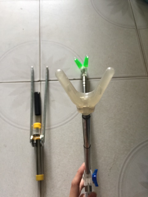 Chống cần câu đơn 1,7 m , 1,9 m và 2,1 m  (xả hàng giảm giá và cam kết bảo hành đổi trả ạ)