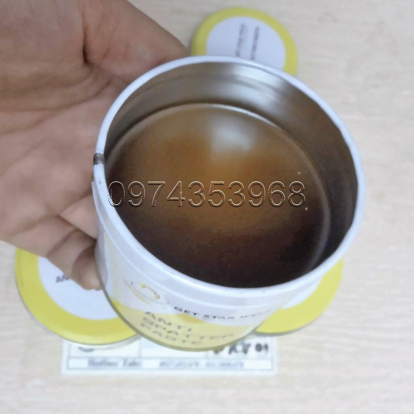 Mỡ hàn mig Get star - Sáp hàn chống dính mỏ hàn mig hộp 200g