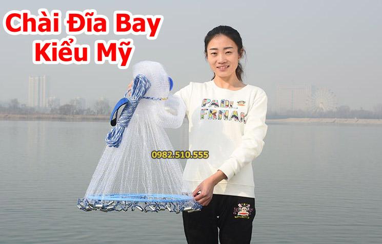Chài Đĩa Bay Cước Rút UFO  - 3m6 Thái Lan