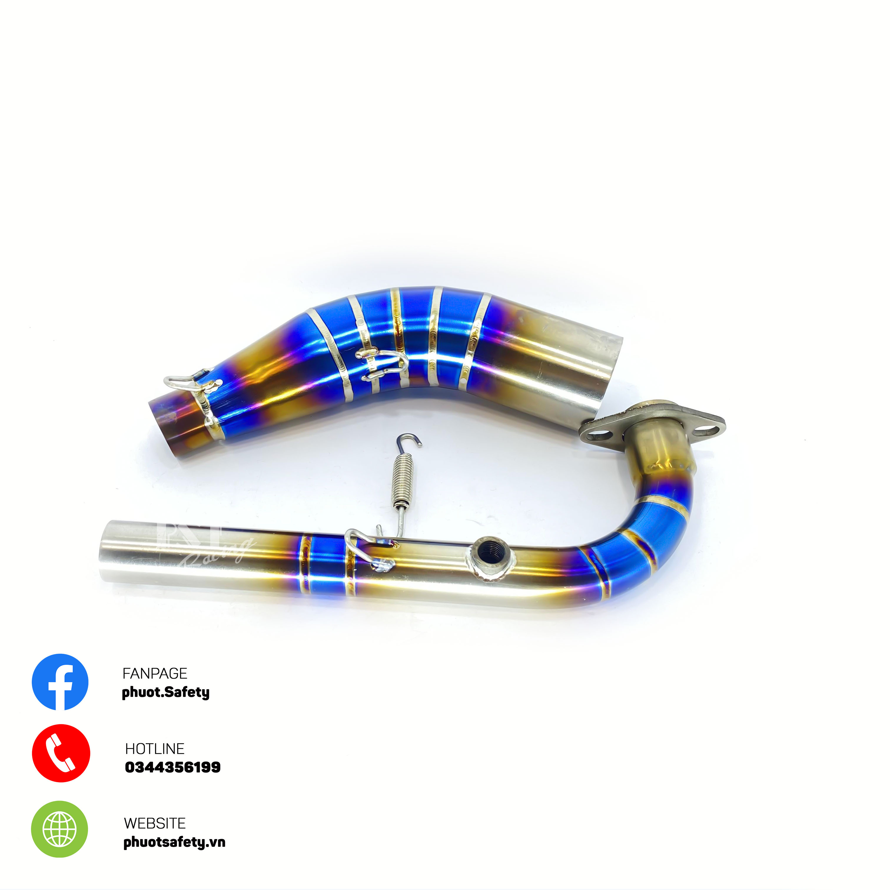 Cổ pô SH 150i , 125i bản 2019 - 2020 titan chính hãng 100%