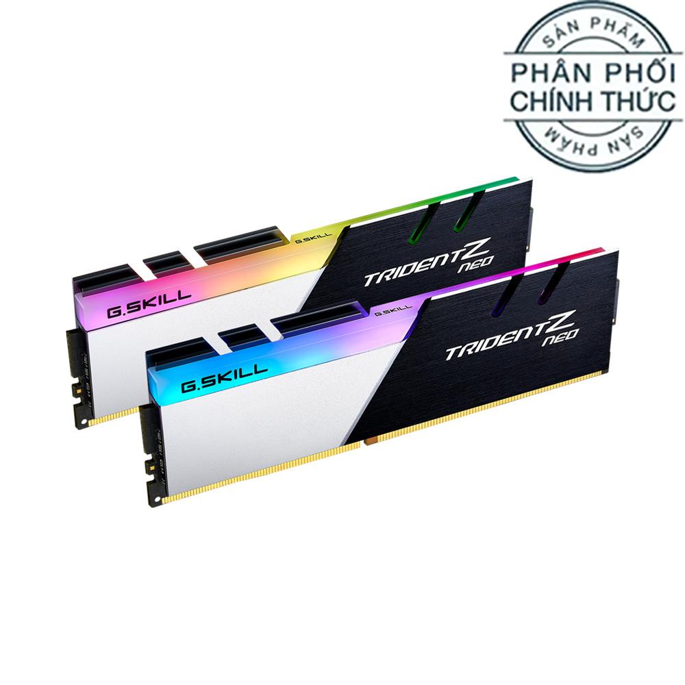 Ram PC G.SKILL Trident Z Neo 16GB 3600MHz DDR4 (8GBx2) F4-3600C18D-16GTZN - Hãng Phân Phối Chính Thức
