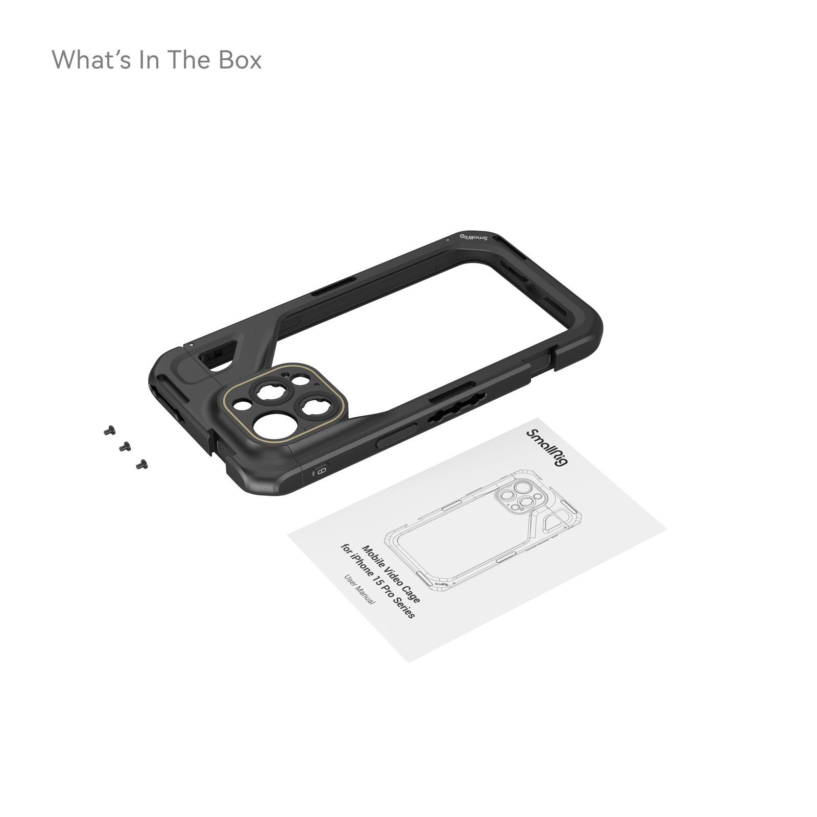 Smallrig Cage Khung bảo vệ iPhone 15 Pro 4396