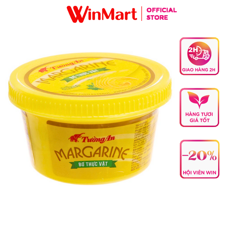[Siêu thị WinMart] - Bơ thực vật Tường An hộp 200g