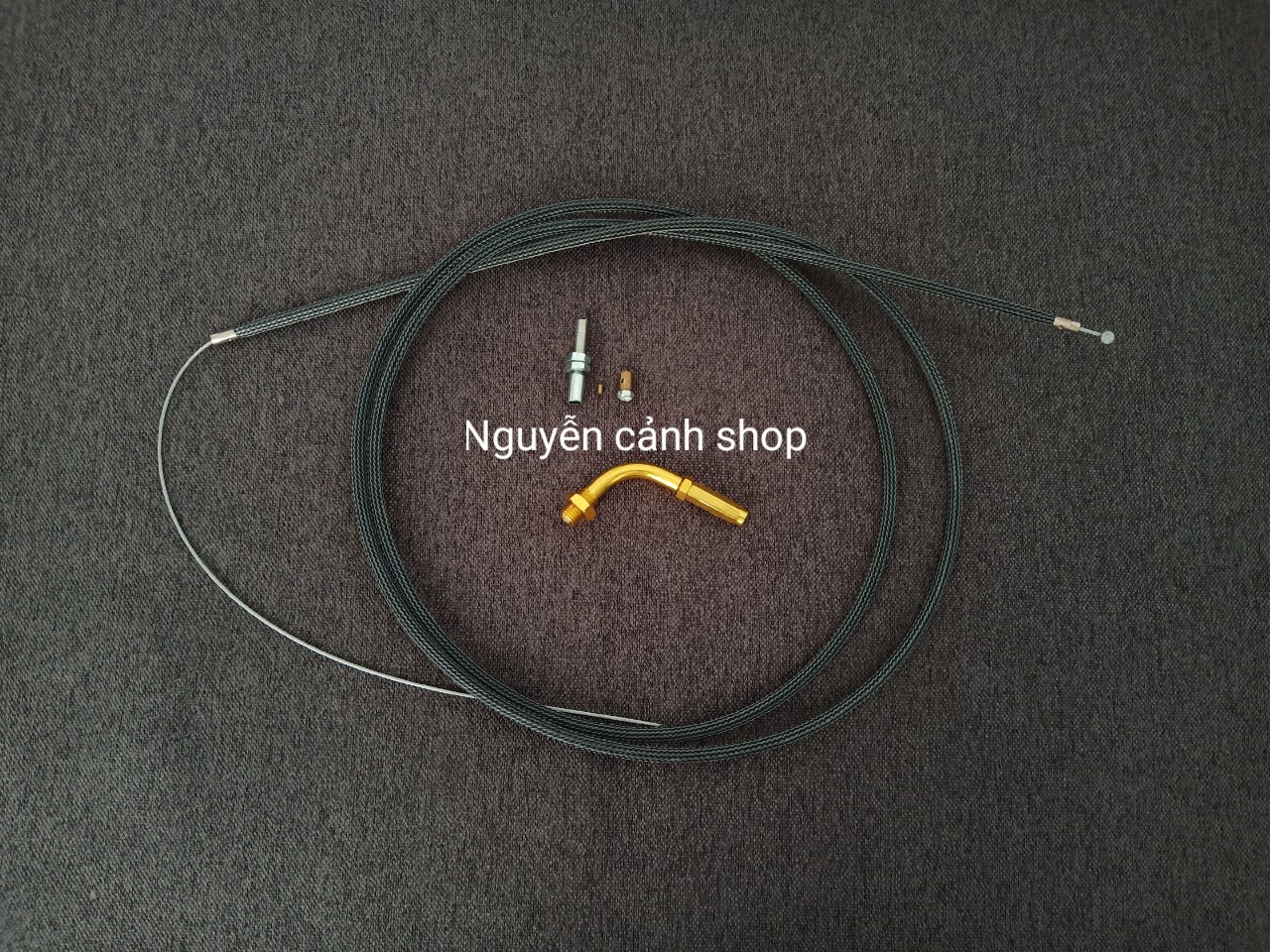 [HCM]dây ga và đầu ga màu domino 2 món
