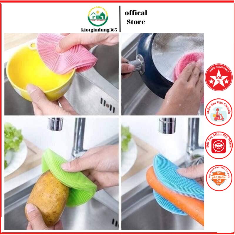 Miếng rửa bát silicon