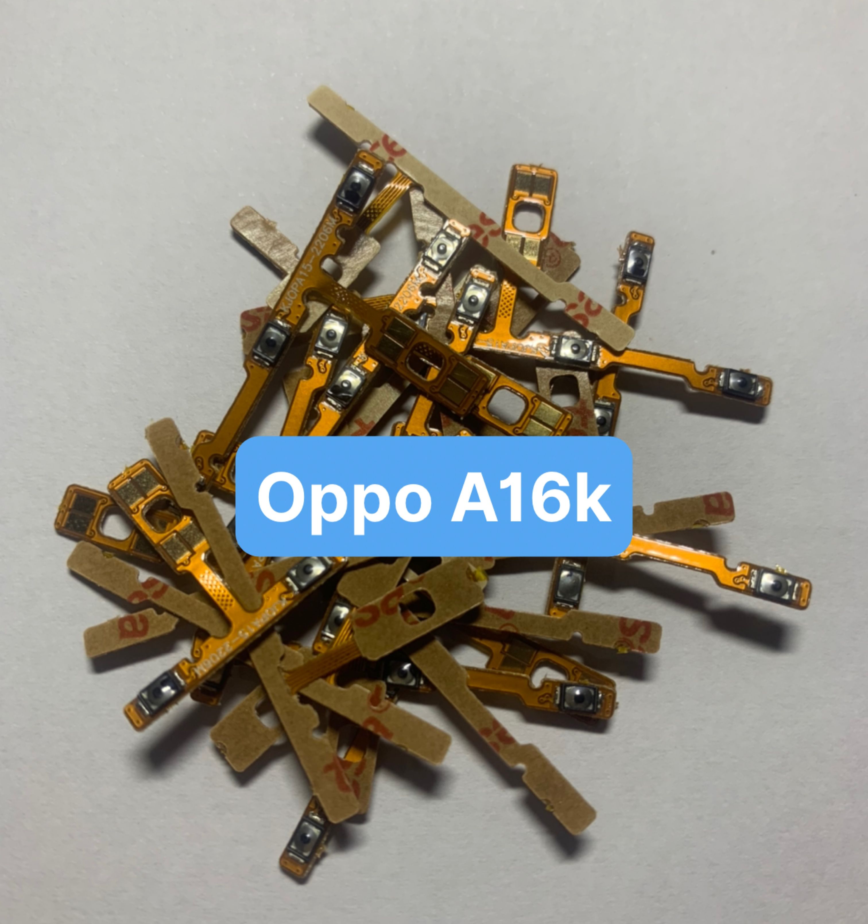 Cáp nguồn liền volume / âm lượng oppo A16k / A15 / A15s