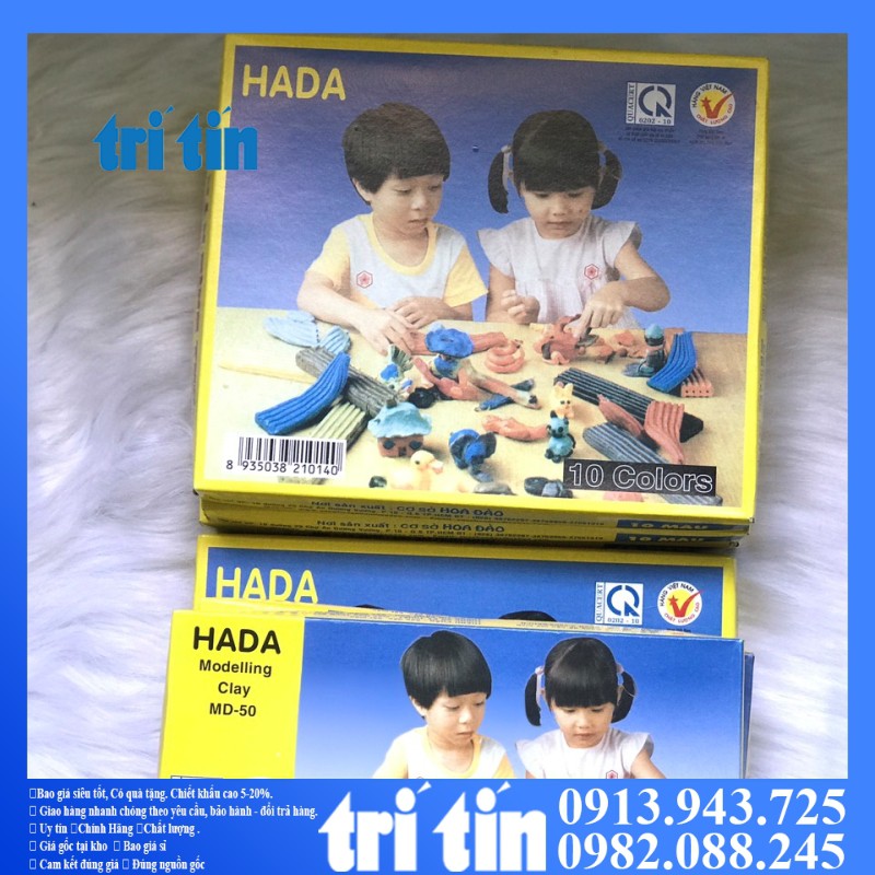 Đất nặn thủ công 5- 10 màu