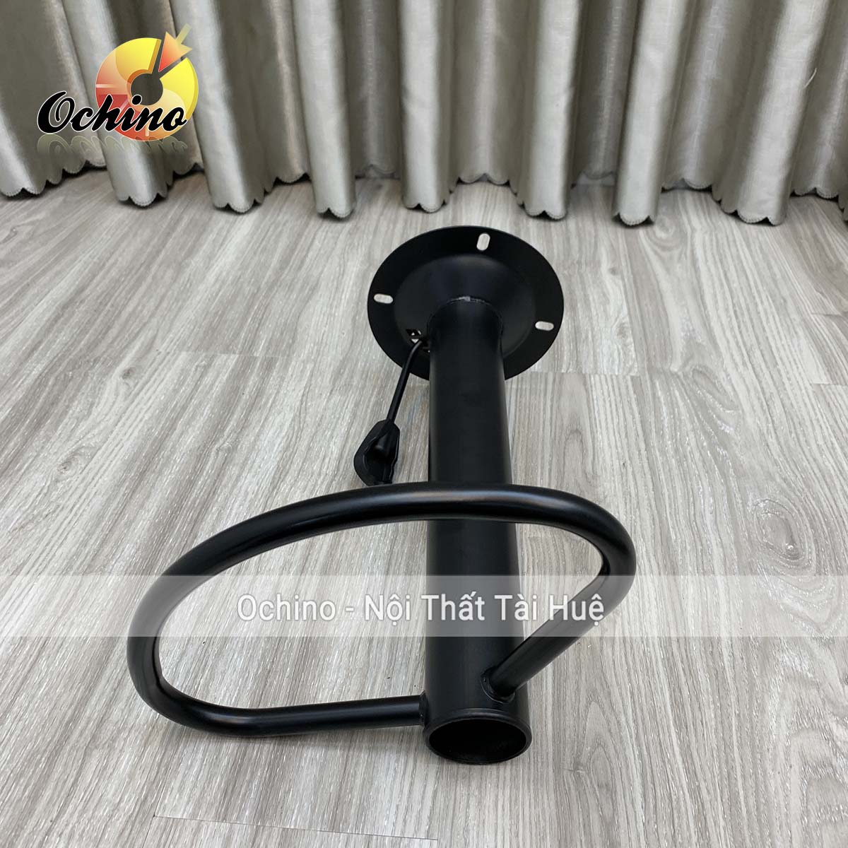 (FREESHIP) Chân Ghế Quầy Bar Cao 60-80Cm Chân Đen (Có Sẵn)