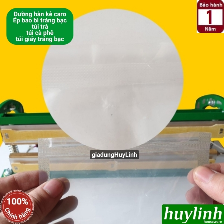 Máy hàn miệng túi đạp chân Tân Thanh M5-400 [M5-300] [máy ép dẻo] [Máy ép túi cà phê - túi trà - túi bạc - túi giấy]