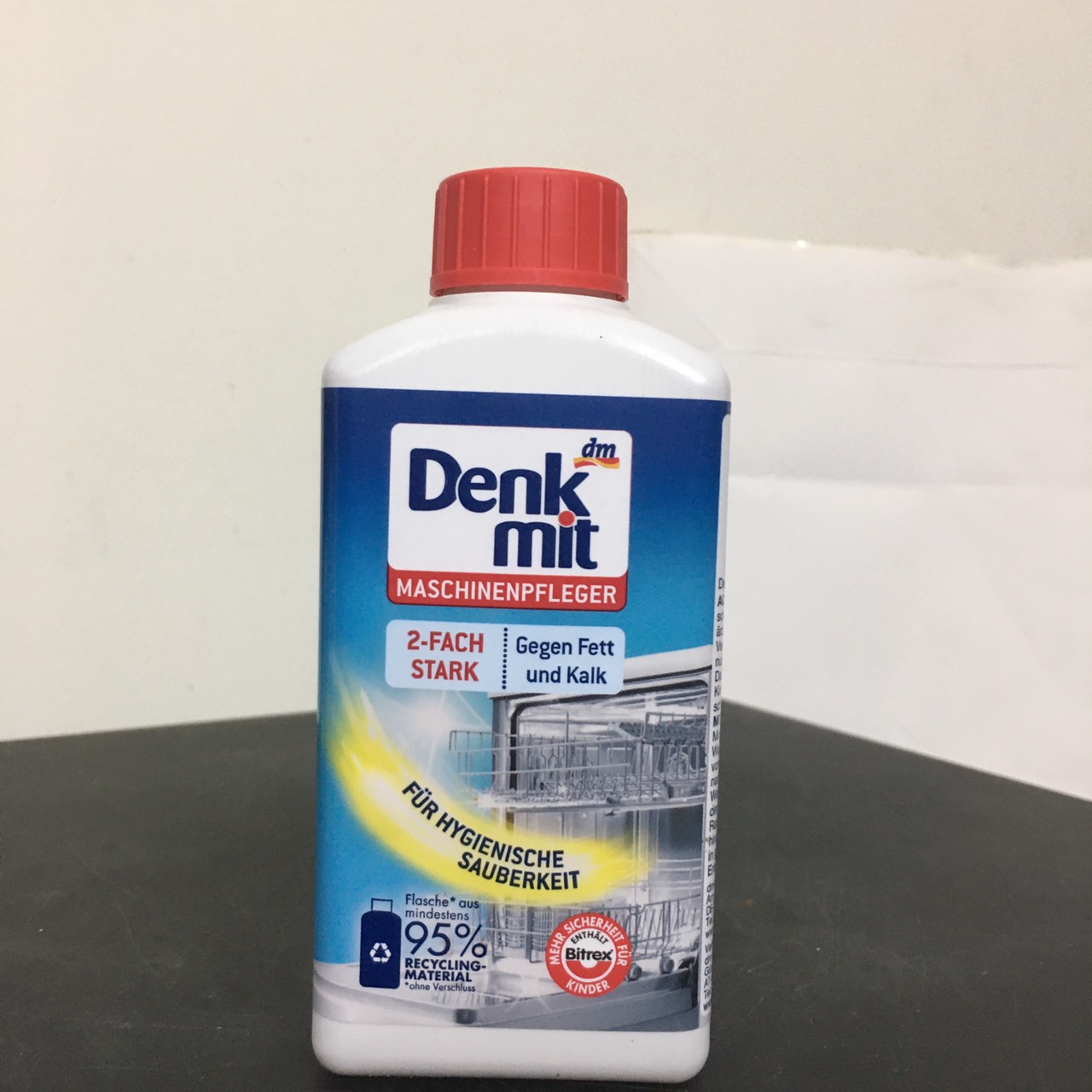 Dung dịch tẩy căn (vệ sinh máy rửa ly chén) DENKMIT 250 ml Đức