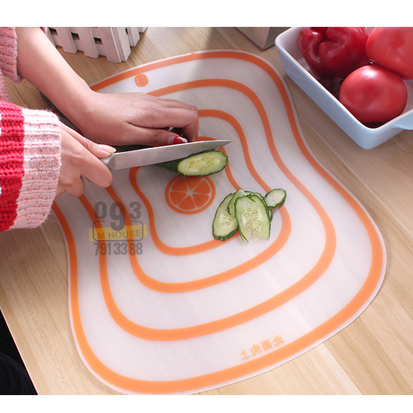 Combo 3 Flexible plastic cutting board ,Extra Flexible Thick Plastic Kitchen Cutting Board Mats