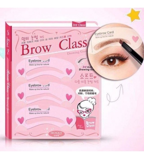 Bộ 3 khuôn kẻ chân mày hàn quốc