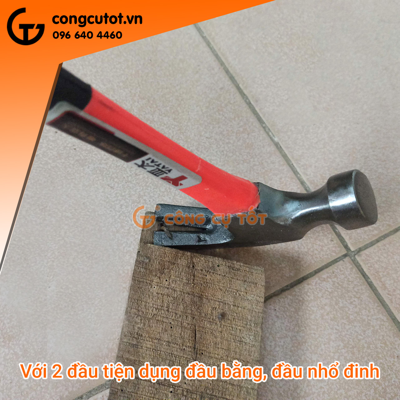 Búa nhổ đinh cán nhựa