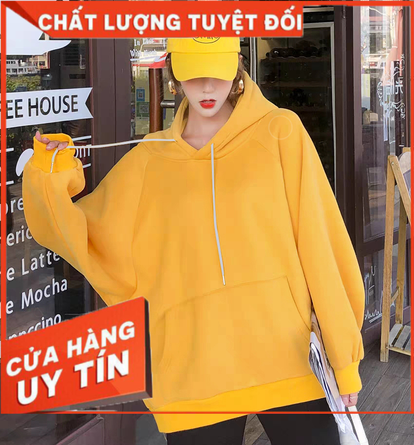 Áo Hoodie Trơn Basic Nam Nữ Có Nhiều Màu Lựa Chọn