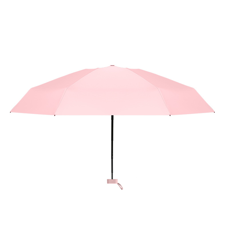 HOÀN TIỀN 15% - Dù gấp gọn ô gấp gọn mini che nắng mưa chống tia UV kèm hộp hình vuông cute  SPF50 - Happy Life 4U