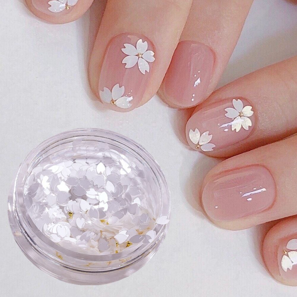 Cánh hoa nail ẩn trang trí móng