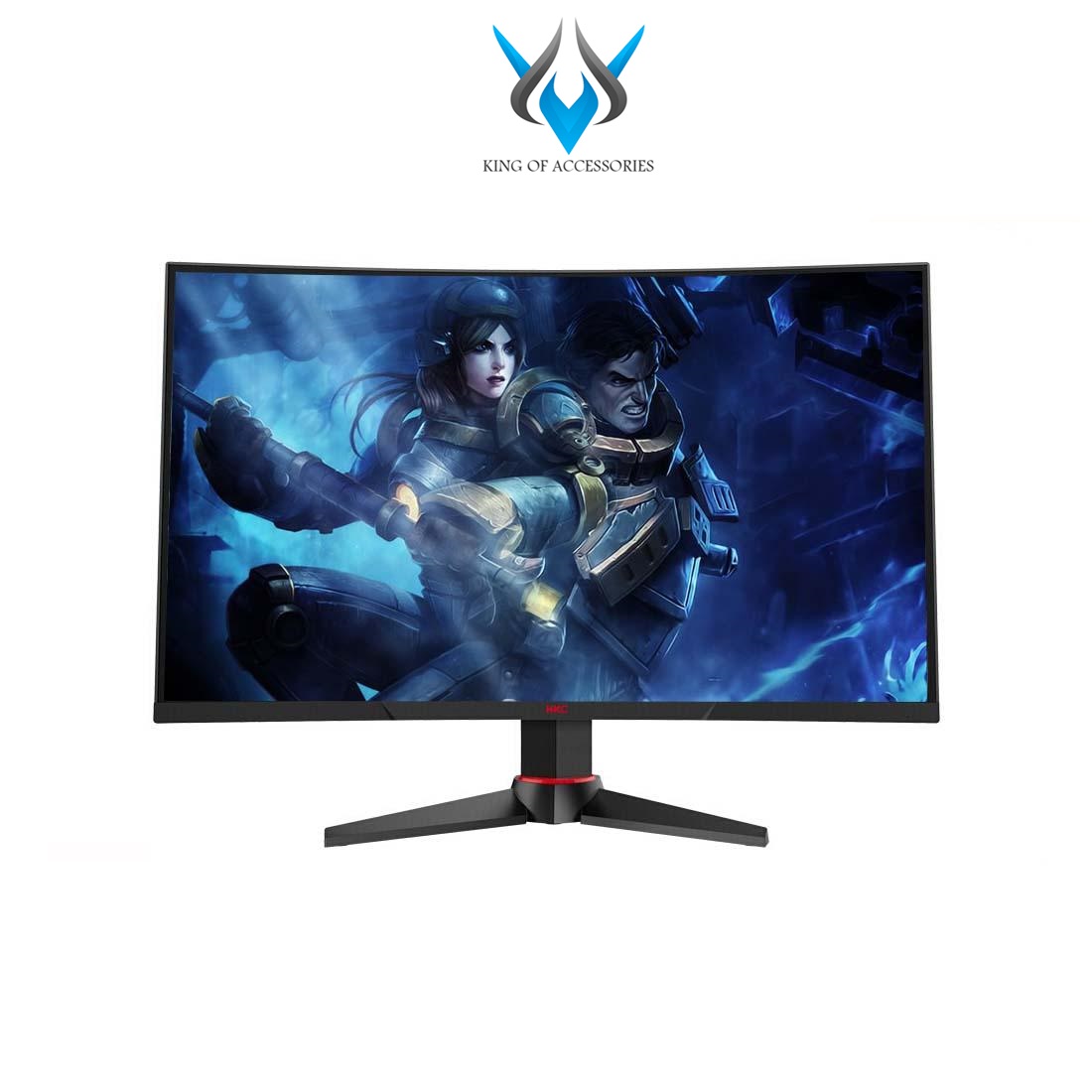 Màn hình máy tính chuyên game HKC M27G1Q 27'' 144Hz QHD màn cong chuẩn 2K - kết nối DVI/HDMI1.4/DP1.2 (Đen) - Phụ Kiện 1986