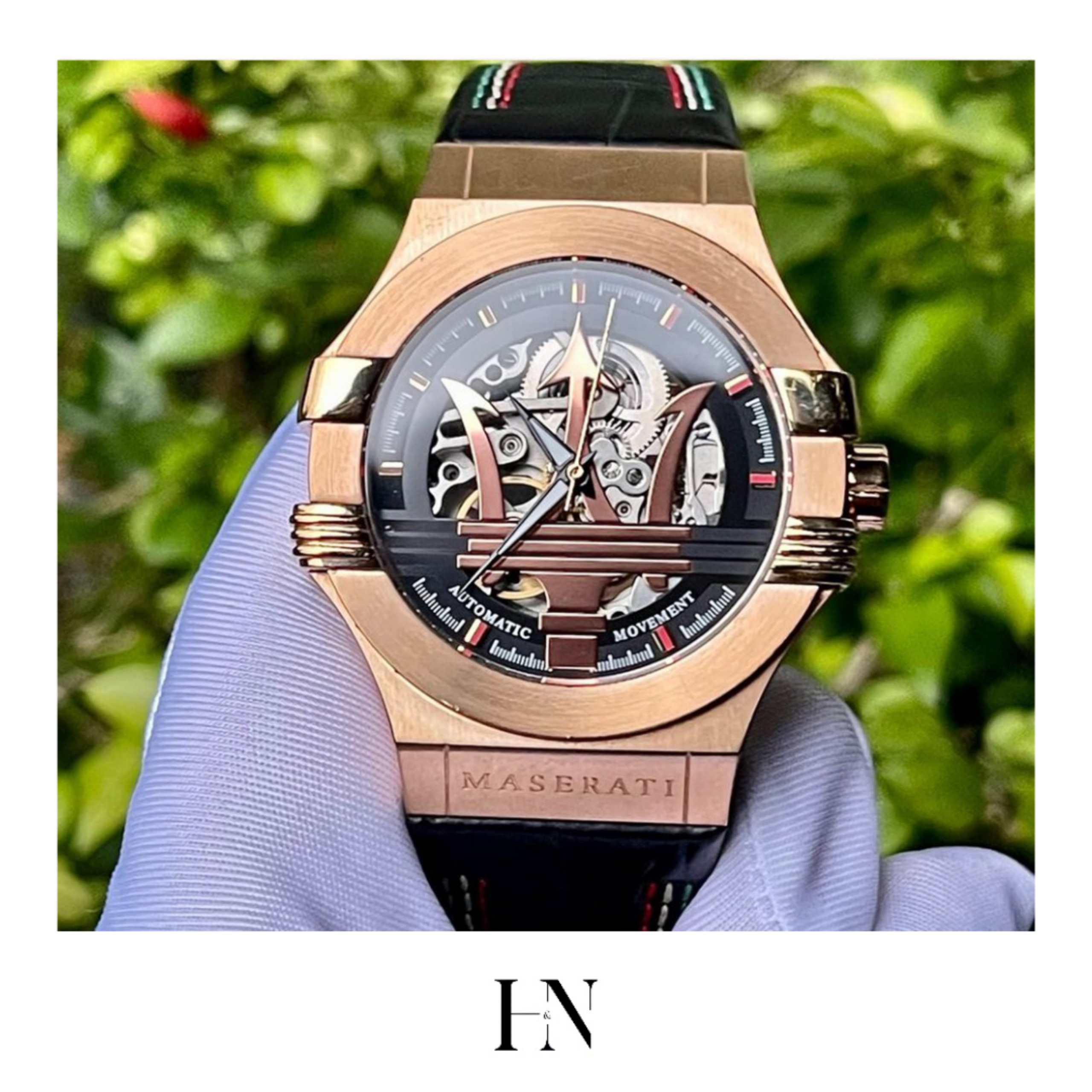 ĐỒNG HỒ NAM MASERATI WATCH POTENZA AUTOMATIC FOR MEN