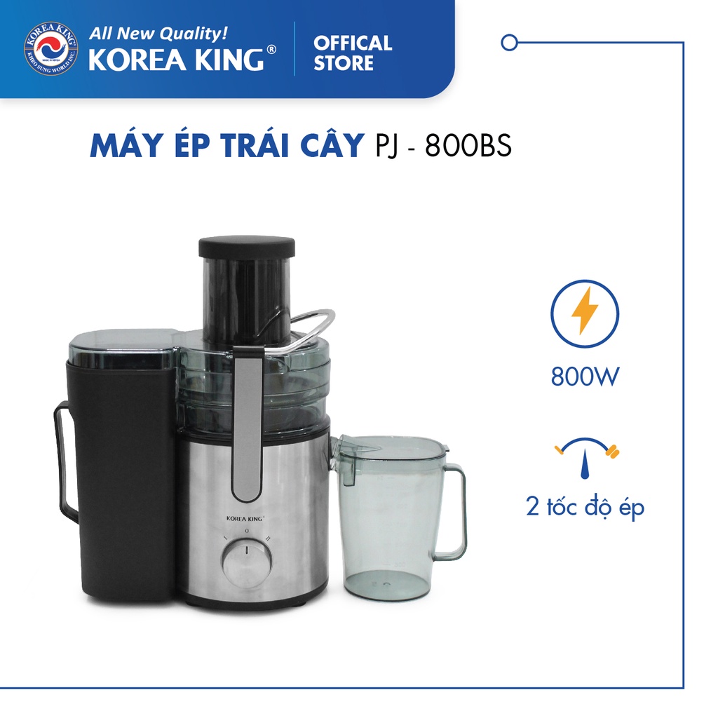 Máy ép trái cây korea king hàn quốc pj-800bs