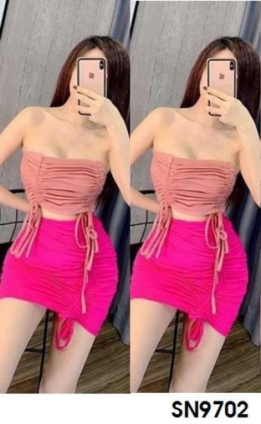 Sét rút nhúng cúp ngực sexy