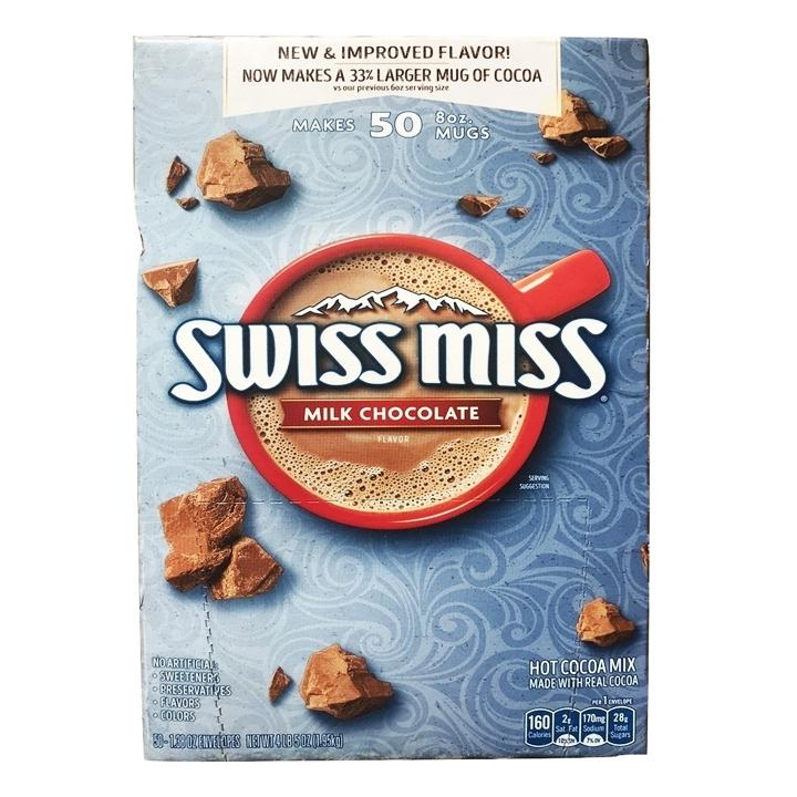 Bột Cacao Swiss Miss 1.95 kg (50 gói)