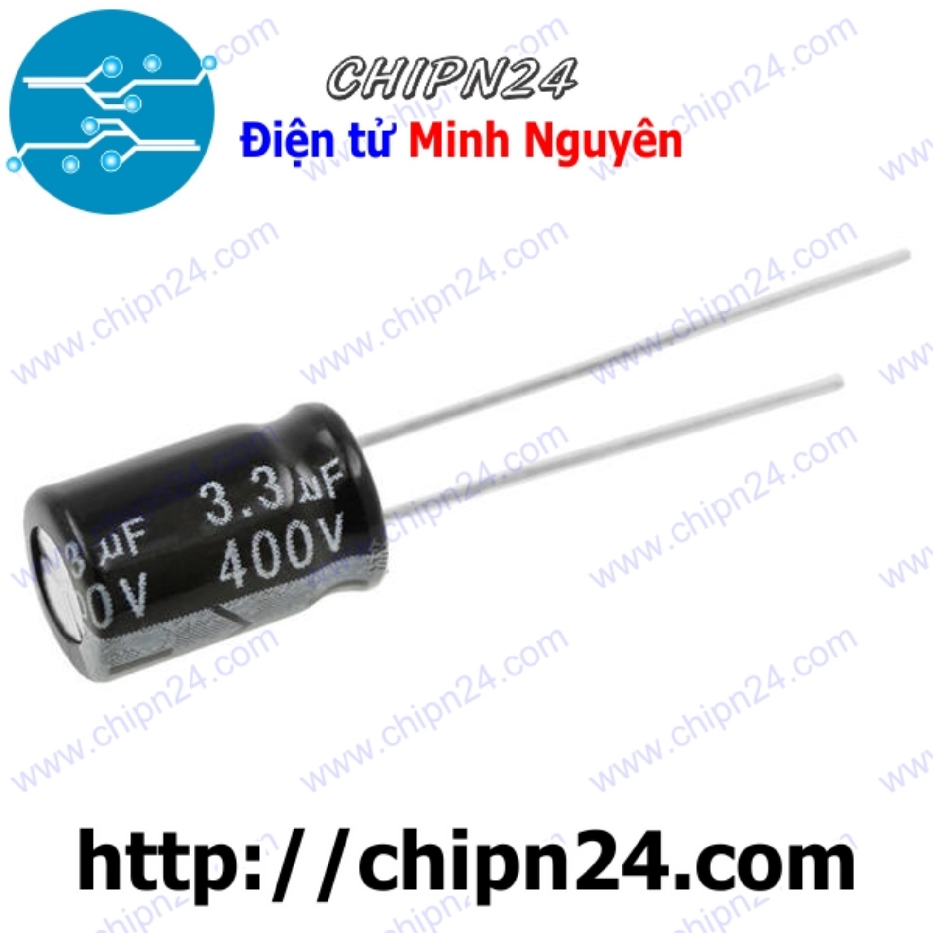 Tụ hóa 3.3uf 400v