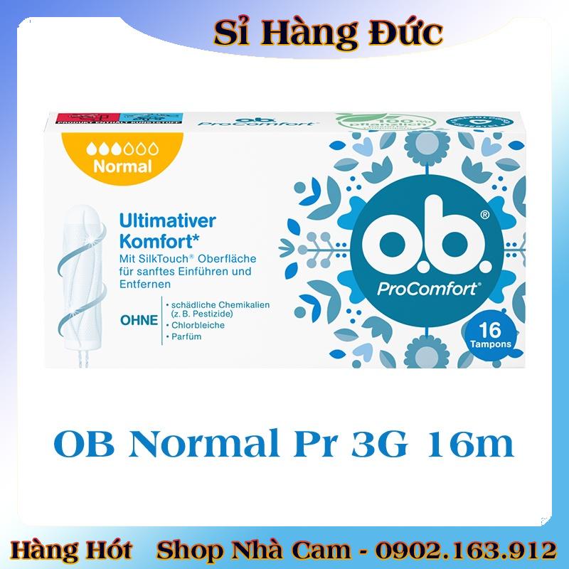Băng vệ sinh Tampon Ob - Hàng Nội Địa Đức