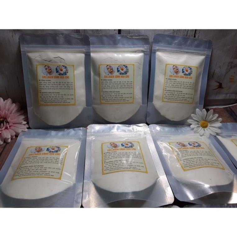 1kg Bột đắp mặt Dẻo cánh Hoa cúc Handmade