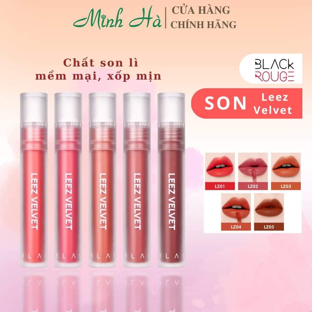 Son Kem siêu Lì Black Rouge 𝑳𝑬𝑬𝒁 𝑽𝑬𝑳𝑽𝑬𝑻 𝑻𝑰𝑵𝑻