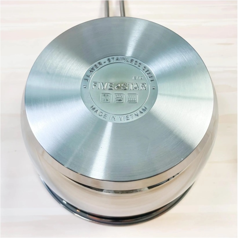 Quánh Inox Five Star 12cm/16cm