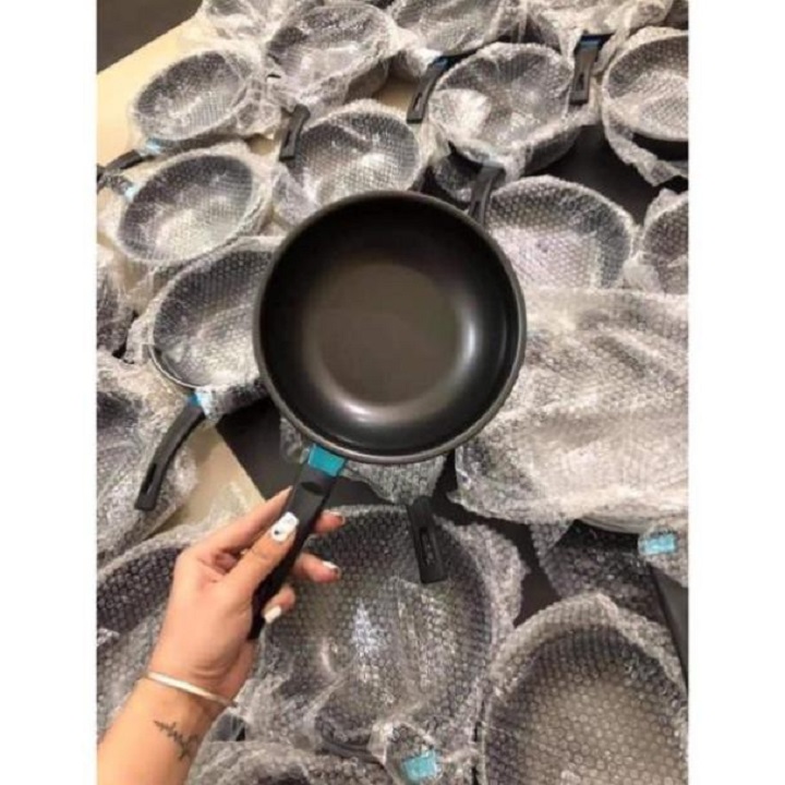Chảo Chống Dính cao cấp Sâu Lòng Size 18cm-dùng được cho bếp từ-Chảo Gang nhỏ, chào chiên trứng