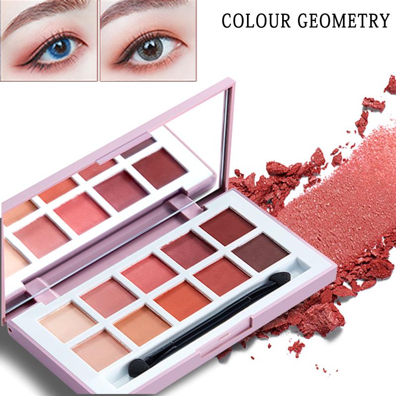 Bảng phấn mắt Eye Shodow Palette Colour Geometry tone màu sang chảnh 3585
