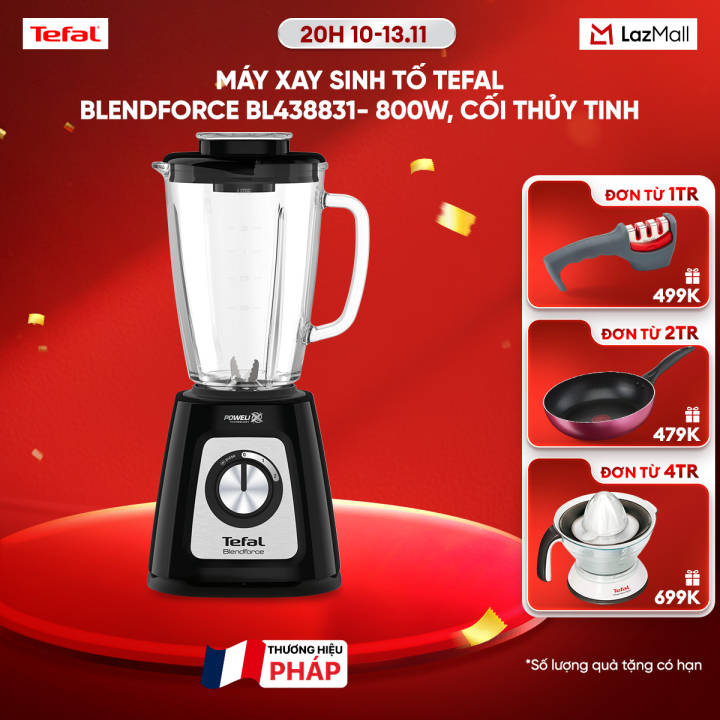 Máy xay sinh tố Tefal BlendForce BL438831- 800W,…