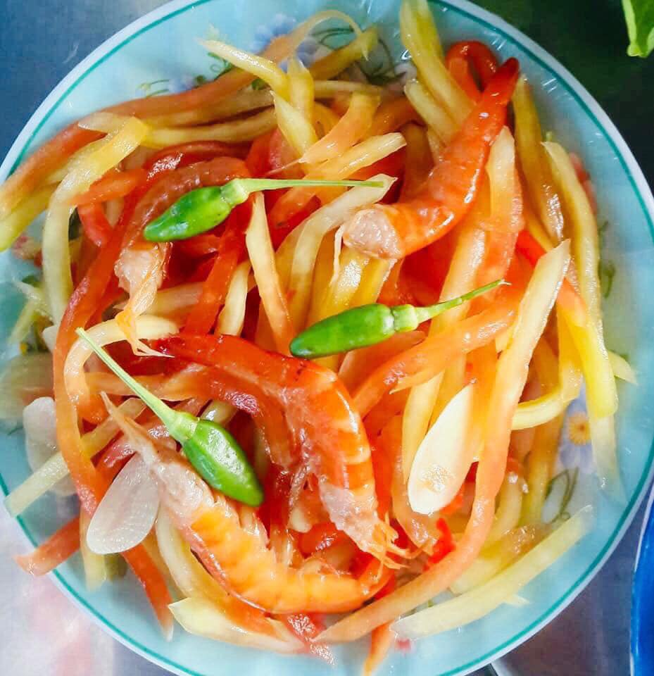 ĐU ĐỦ TRỘN MẮM TÔM ĐẤT SIÊU TO HƯƠNG THƠM ĐẬM VỊ ĐẶC SẢN  MINH TRIẾT 500GR-Vựa Khô Nam Thiên