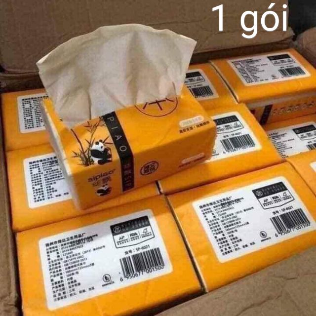 1 gói khăn giấy gấu trúc sipiao.