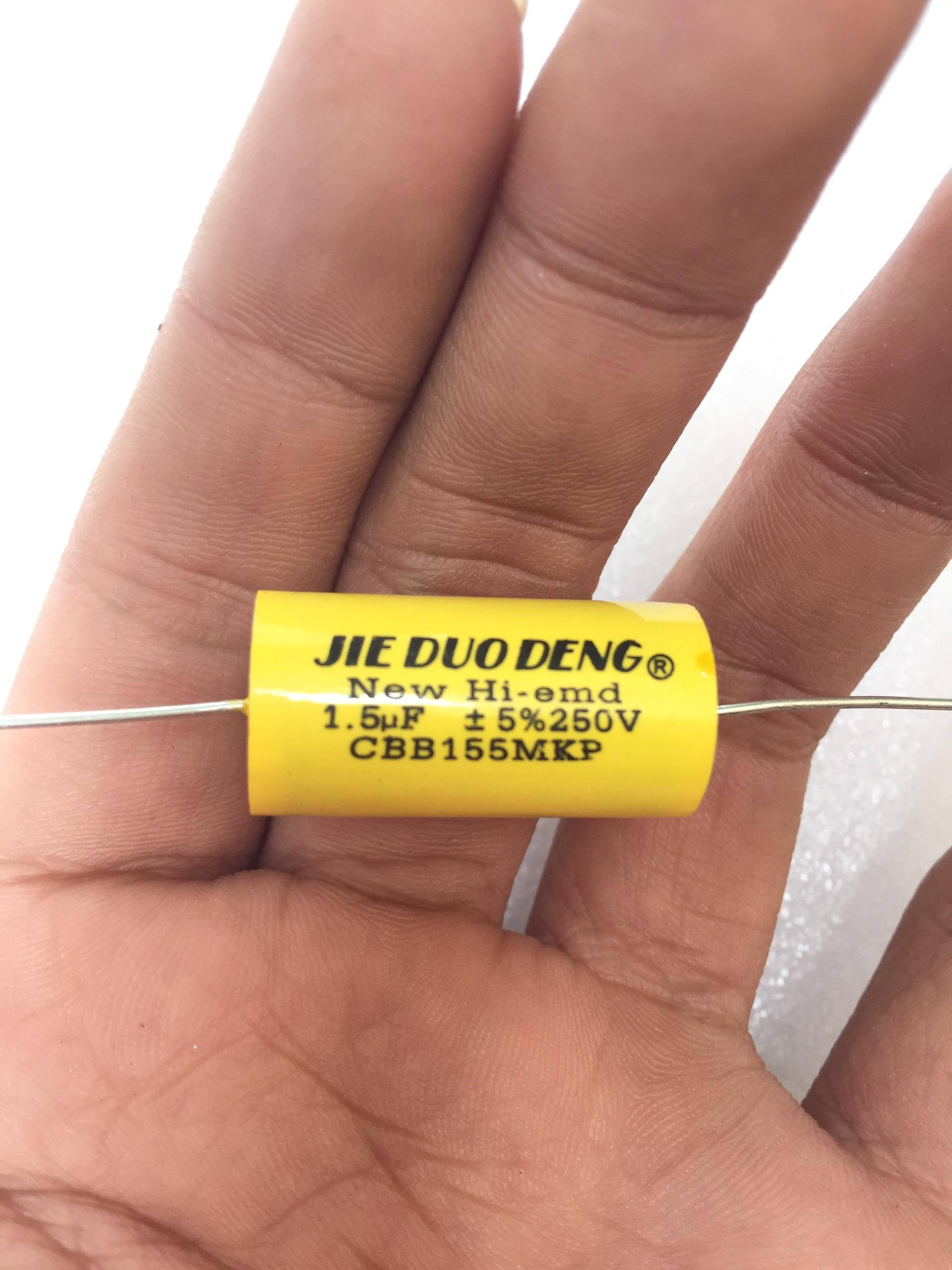 10 CON TỤ CHỐNG CHÁY LOA TREBLE 1,5MF 250V