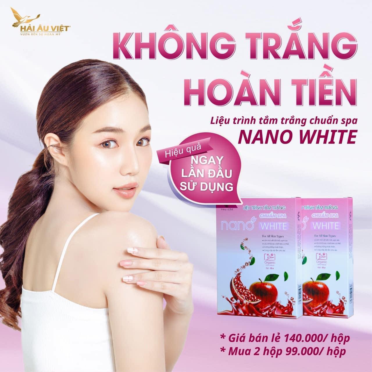 Tắm trắng nano hải âu việt