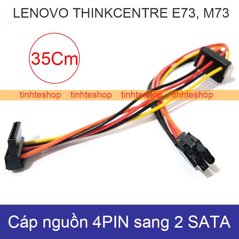 Lenovo thinkcentre e73 m73 sff sata power cable 35cm - 4pin mainbroard lenovo thinkcentre e73 m73 to 2 sata brawis br-cb4p2st35cm