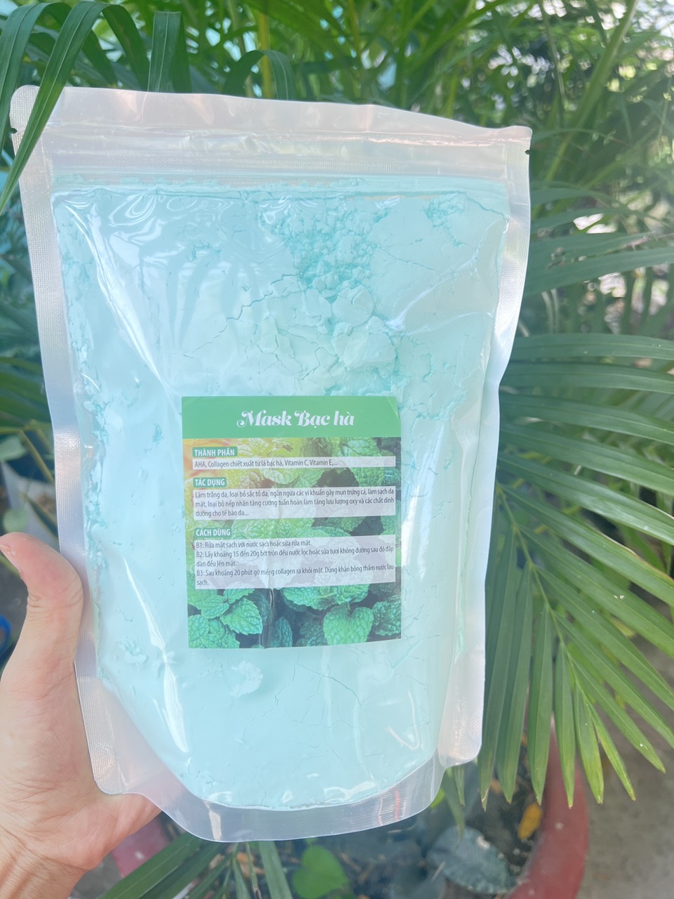 [HCM]Bột Bạc Hà - Bột đắp mặt nạ bạc hà cao cấp / gói 1 kg