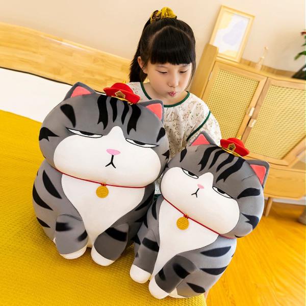 Gấu Bông Mèo Hoàng Thượng Mèo Bông Cute Mặt Gợi Đòn Cao CấpDùng Để Trang Trí Phòng Ngủ Phòng Học Live Bán Hàng Để Ôm Size 50 - Size 65 - Size 75