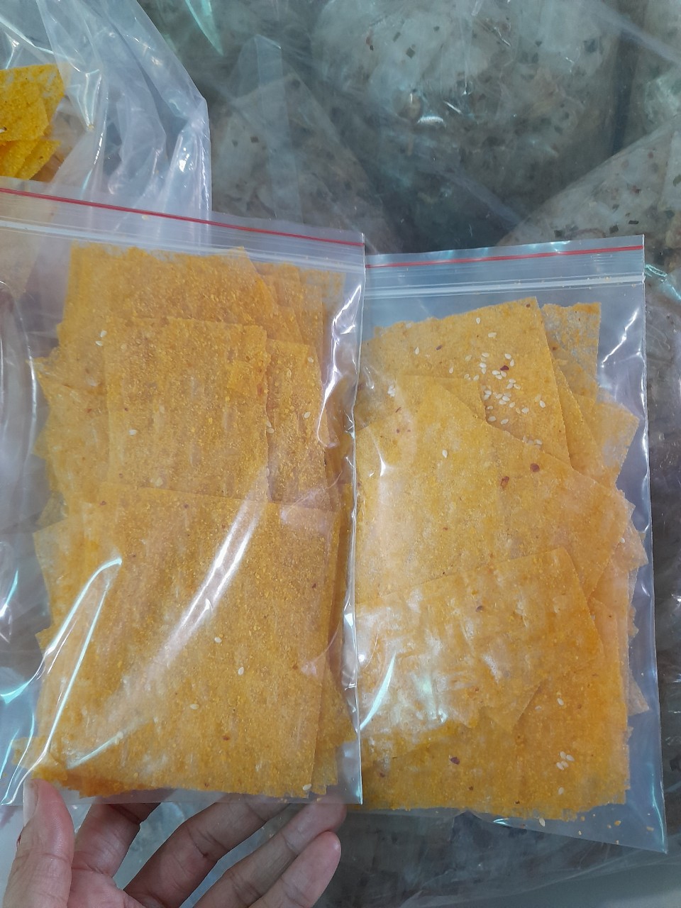 500gram Bánh Tráng Lắc Phô  Mai