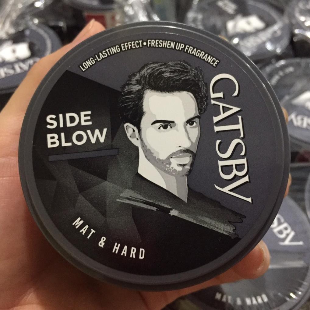 [HCM]Wax vuốt tóc Gatsby Mat & Hard xám 75g (mẫu mới)
