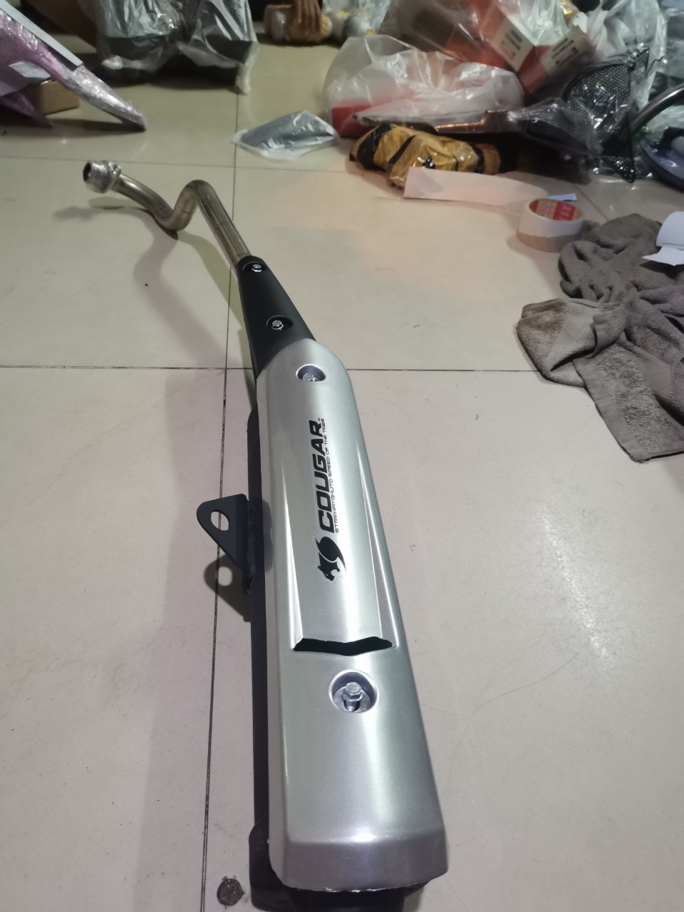 pô exciter 135 móc sẵn lắp Wave 2017 2018 2019 2020 có video