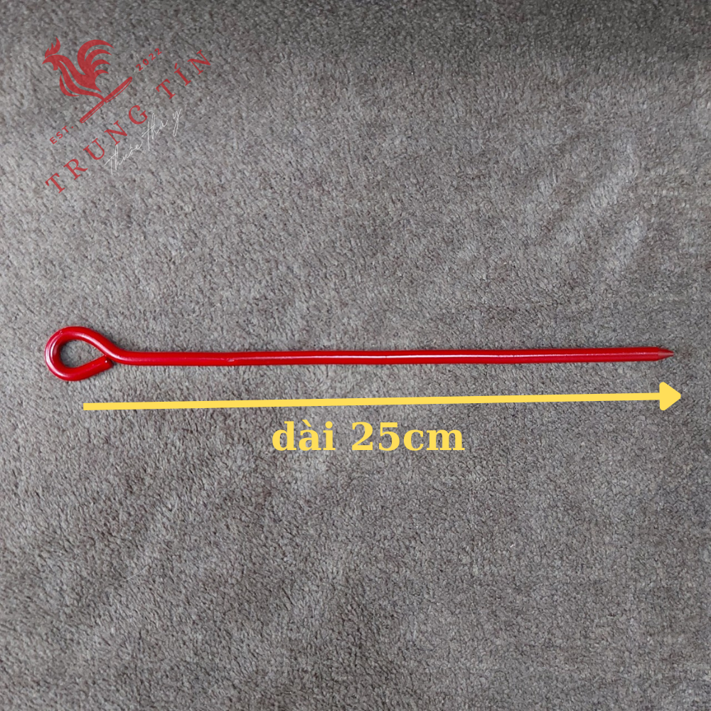 COMBO 1 CÂY CỌC CẤM ĐẤT (dành cho dây cột gà) dài 25cm (phụ kiện gà đá)