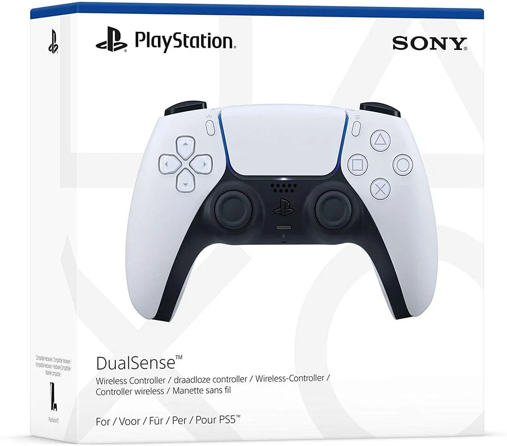 Tay cầm chơi game PS5 Playstation DualSense Wireless Controller White