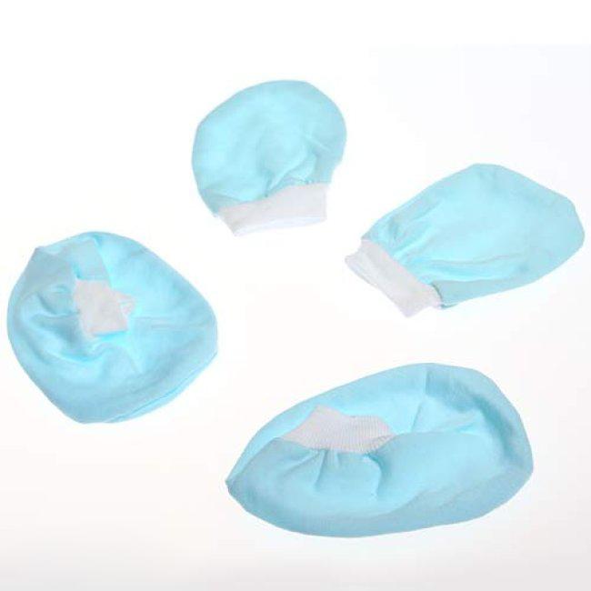 [Hoàn Tiền 15%] [HCM]5 Cặp Bao Tay + 5 Cặp Bao Chân Cho Bé