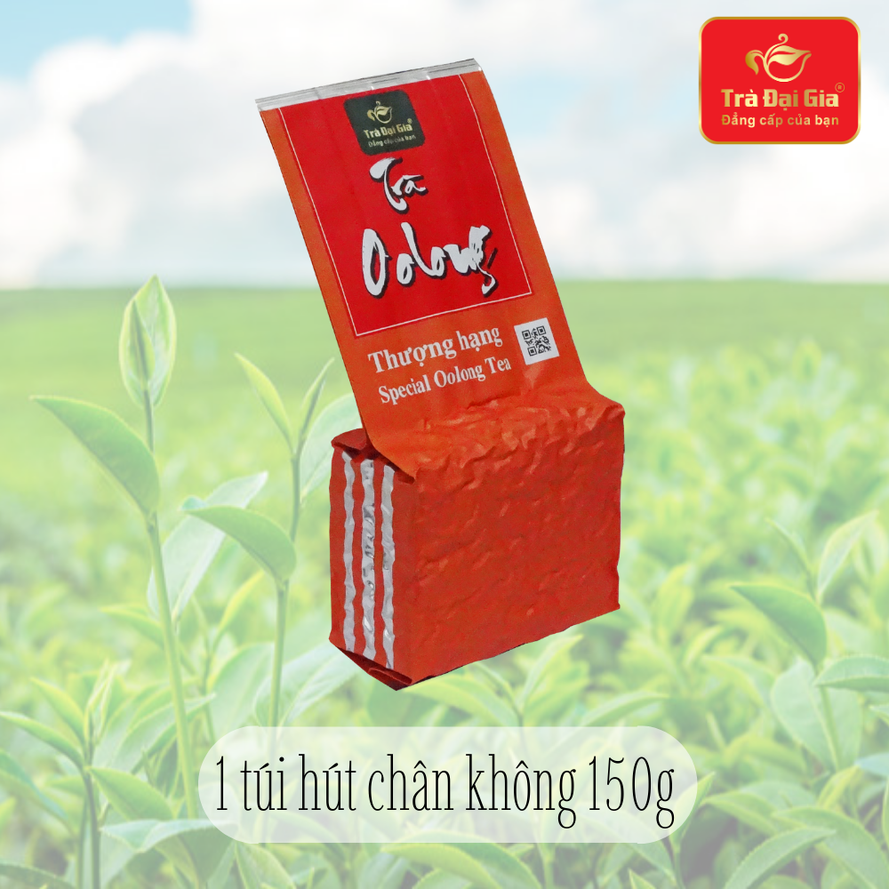 Trà Oolong thượng hạng - Trà Đai Gia (hút chân không 150g)