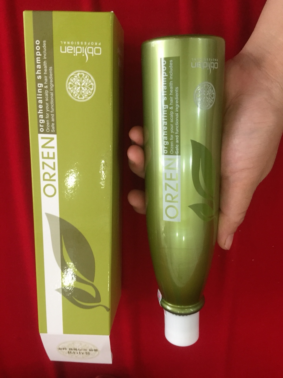 [Orzen-Korea] Dầu gội chống rụng tóc Orzen Orgahealing Shampoo 320g ( Obsidian)